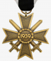 Preview: Kriegsverdienstkreuz mit Schwertern 2.Klasse 1939